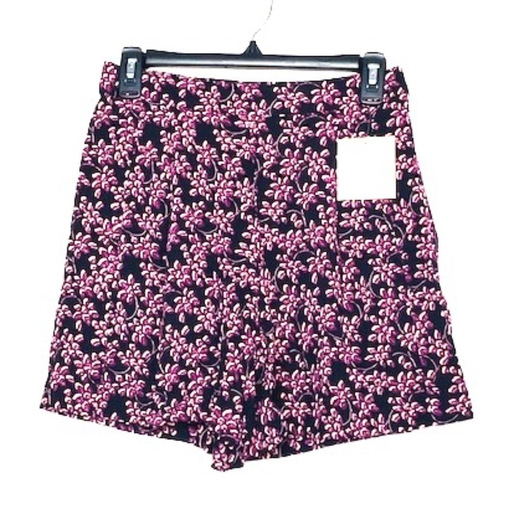14th & Union | NWT High Rise Floral Purple Shorts